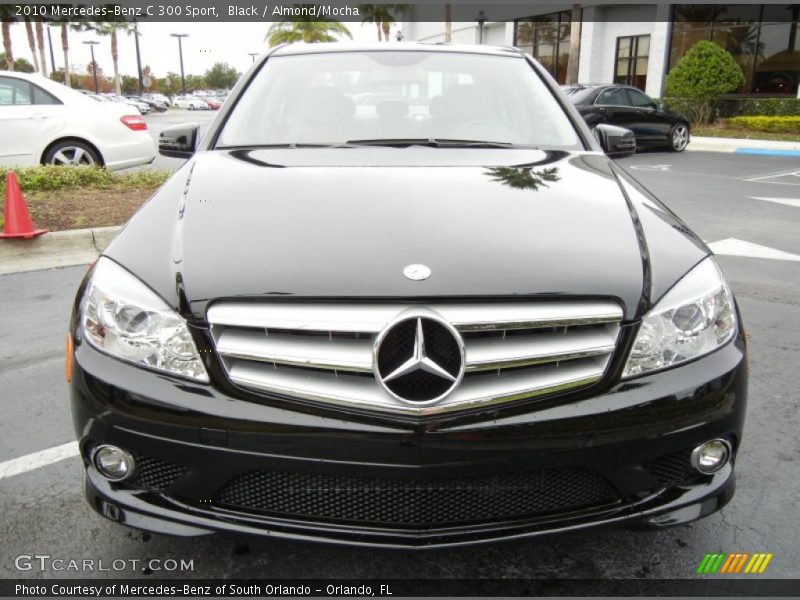 Black / Almond/Mocha 2010 Mercedes-Benz C 300 Sport