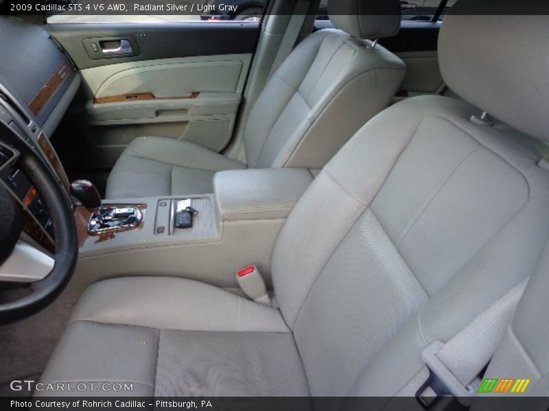 Radiant Silver / Light Gray 2009 Cadillac STS 4 V6 AWD