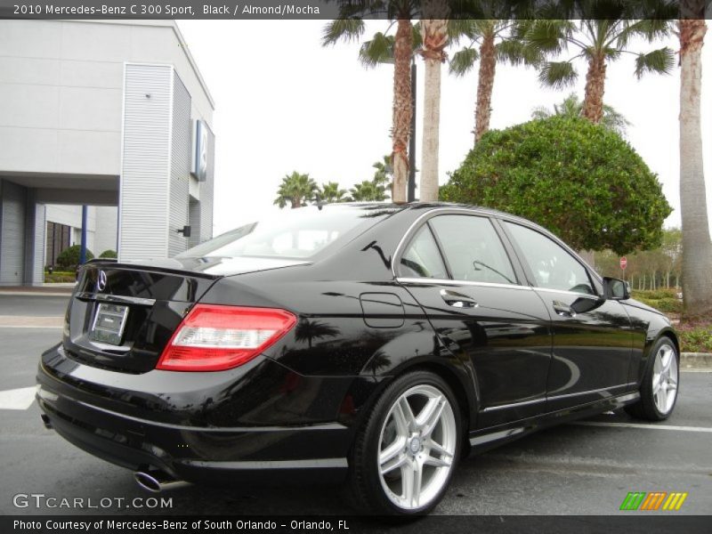 Black / Almond/Mocha 2010 Mercedes-Benz C 300 Sport