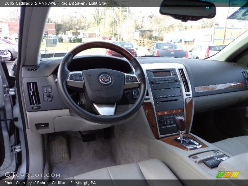 Radiant Silver / Light Gray 2009 Cadillac STS 4 V6 AWD