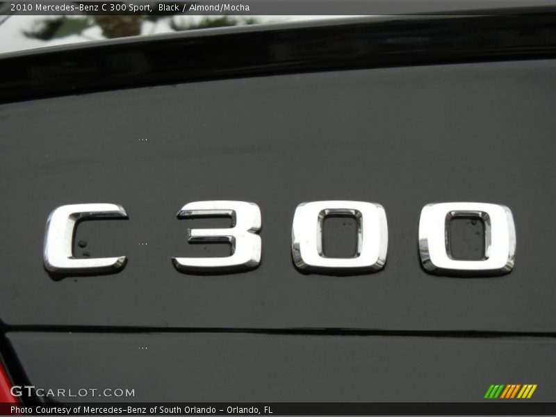 Black / Almond/Mocha 2010 Mercedes-Benz C 300 Sport