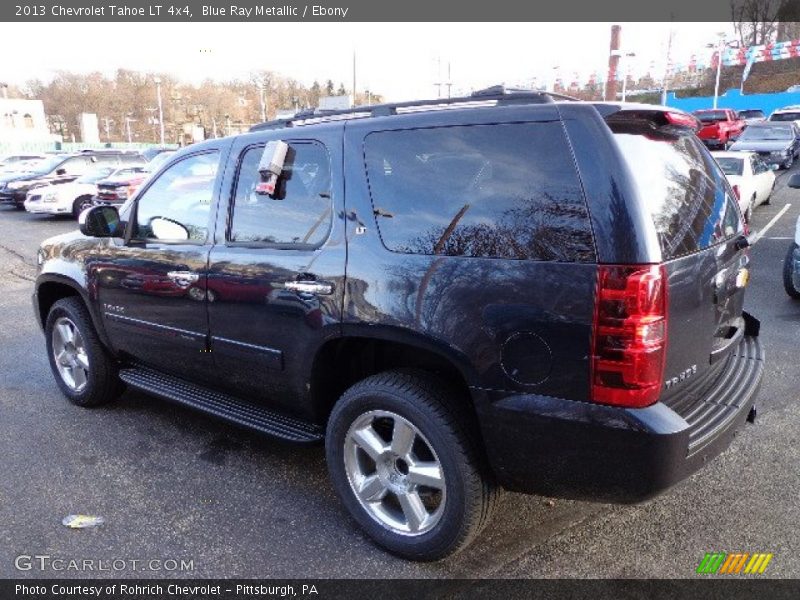 Blue Ray Metallic / Ebony 2013 Chevrolet Tahoe LT 4x4