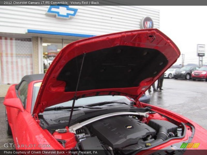 Victory Red / Black 2012 Chevrolet Camaro LT/RS Convertible