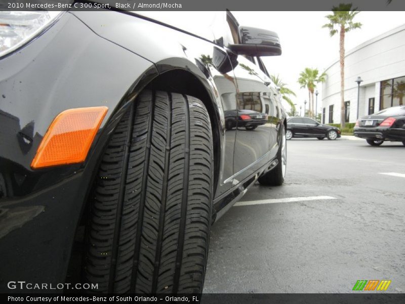 Black / Almond/Mocha 2010 Mercedes-Benz C 300 Sport