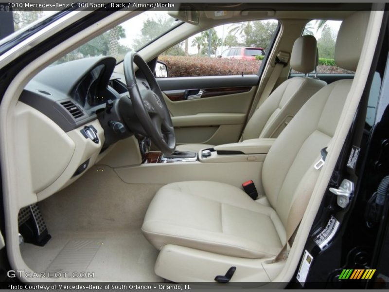 Black / Almond/Mocha 2010 Mercedes-Benz C 300 Sport