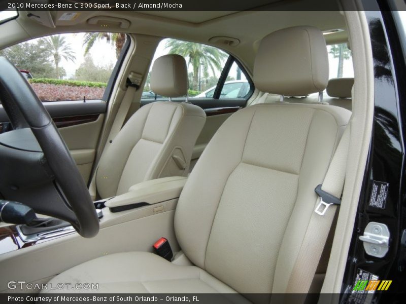 Black / Almond/Mocha 2010 Mercedes-Benz C 300 Sport
