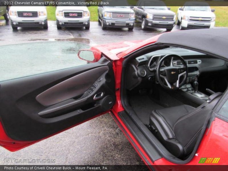 Victory Red / Black 2012 Chevrolet Camaro LT/RS Convertible