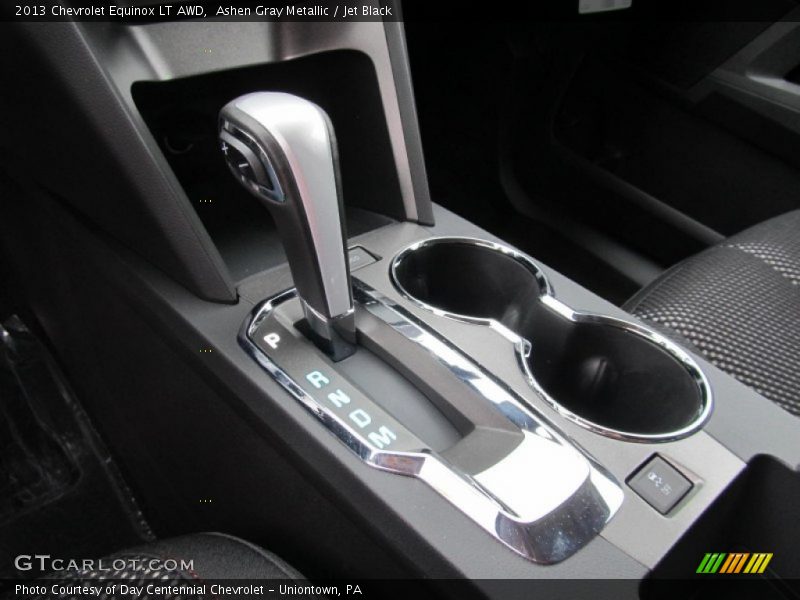 Ashen Gray Metallic / Jet Black 2013 Chevrolet Equinox LT AWD