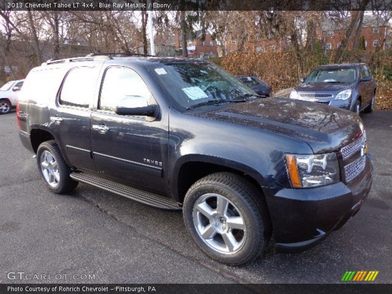 Blue Ray Metallic / Ebony 2013 Chevrolet Tahoe LT 4x4