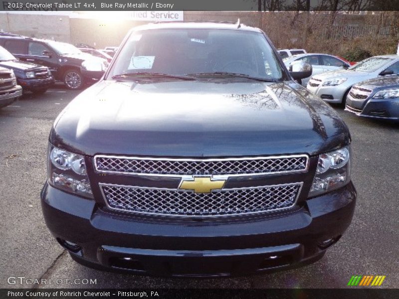Blue Ray Metallic / Ebony 2013 Chevrolet Tahoe LT 4x4