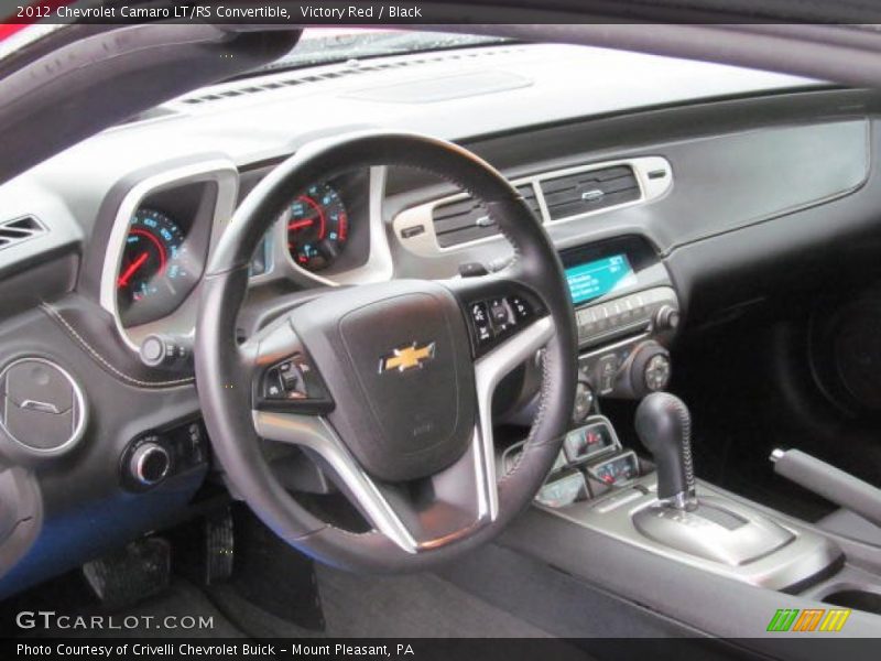 Victory Red / Black 2012 Chevrolet Camaro LT/RS Convertible