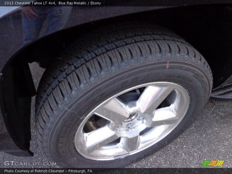 Blue Ray Metallic / Ebony 2013 Chevrolet Tahoe LT 4x4