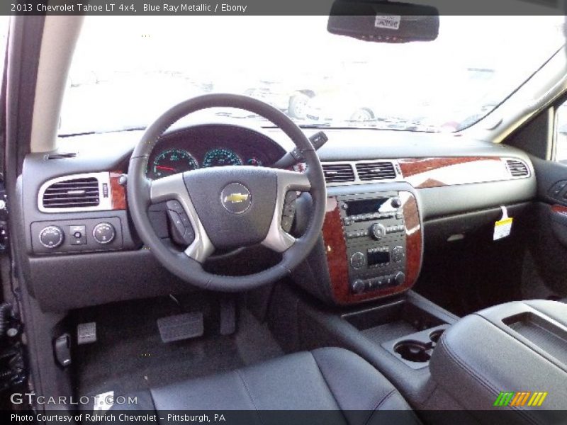 Blue Ray Metallic / Ebony 2013 Chevrolet Tahoe LT 4x4