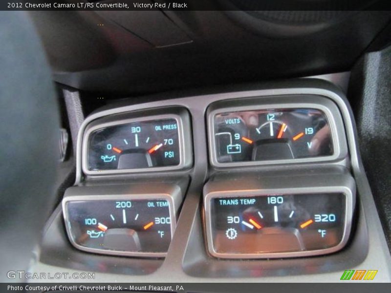  2012 Camaro LT/RS Convertible LT/RS Convertible Gauges