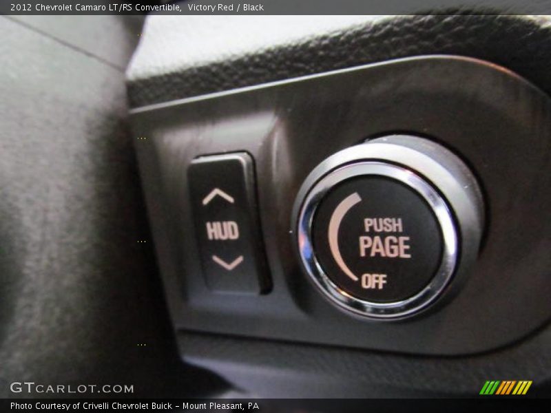 Victory Red / Black 2012 Chevrolet Camaro LT/RS Convertible