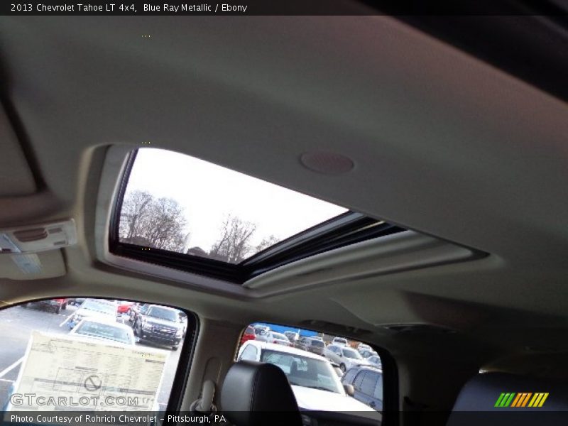 Blue Ray Metallic / Ebony 2013 Chevrolet Tahoe LT 4x4
