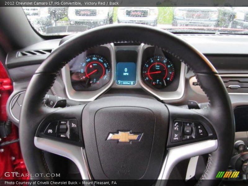 Victory Red / Black 2012 Chevrolet Camaro LT/RS Convertible