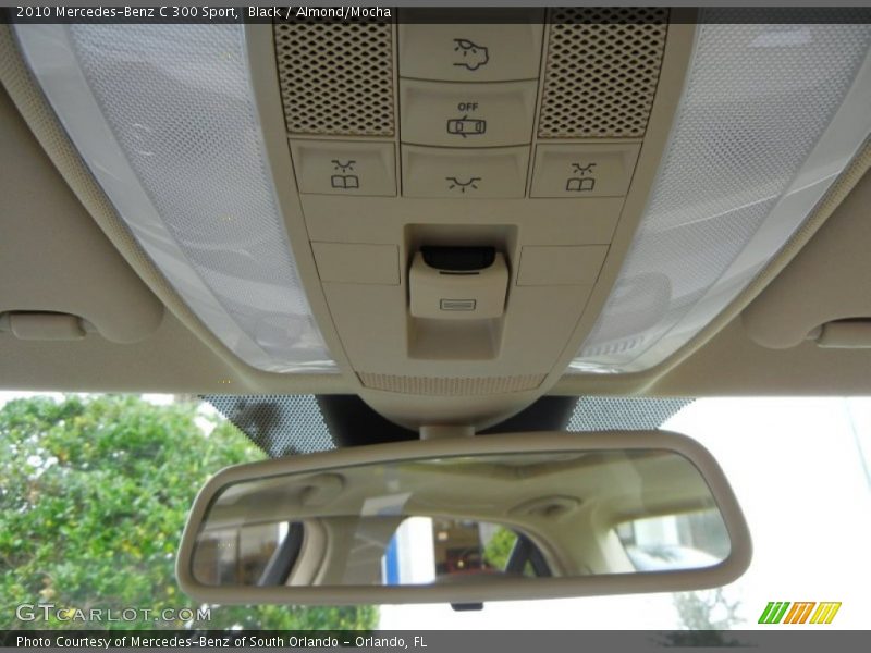 Black / Almond/Mocha 2010 Mercedes-Benz C 300 Sport