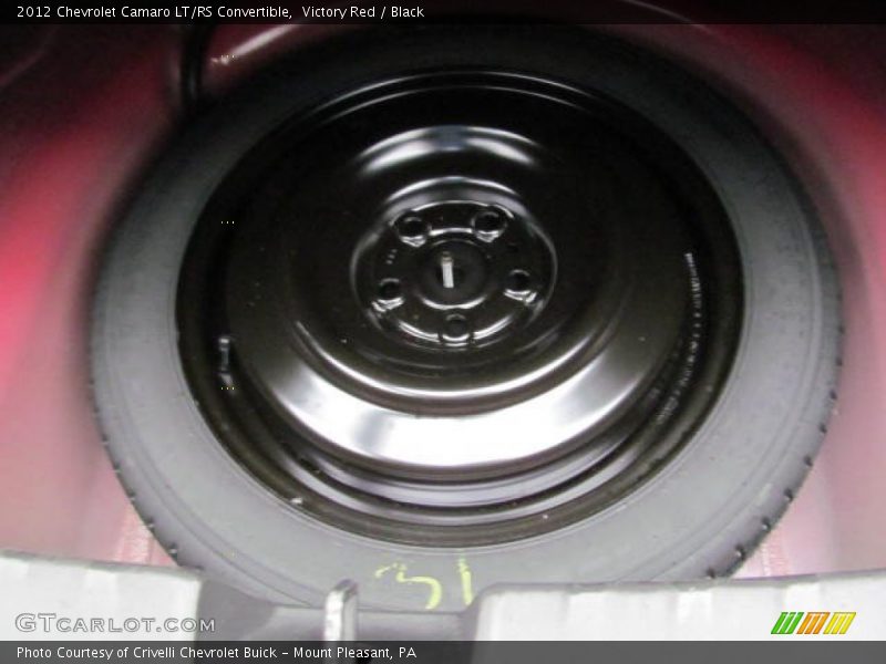 Victory Red / Black 2012 Chevrolet Camaro LT/RS Convertible