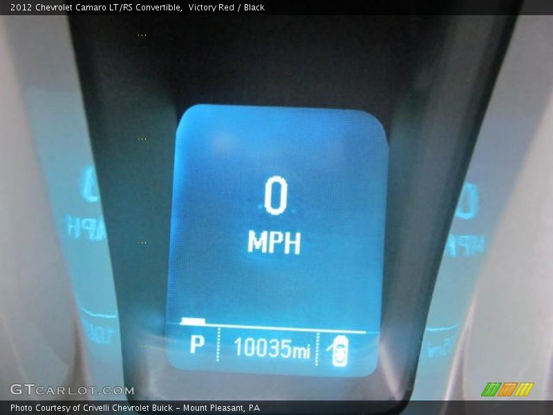 Victory Red / Black 2012 Chevrolet Camaro LT/RS Convertible