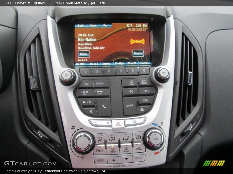 Steel Green Metallic / Jet Black 2013 Chevrolet Equinox LT