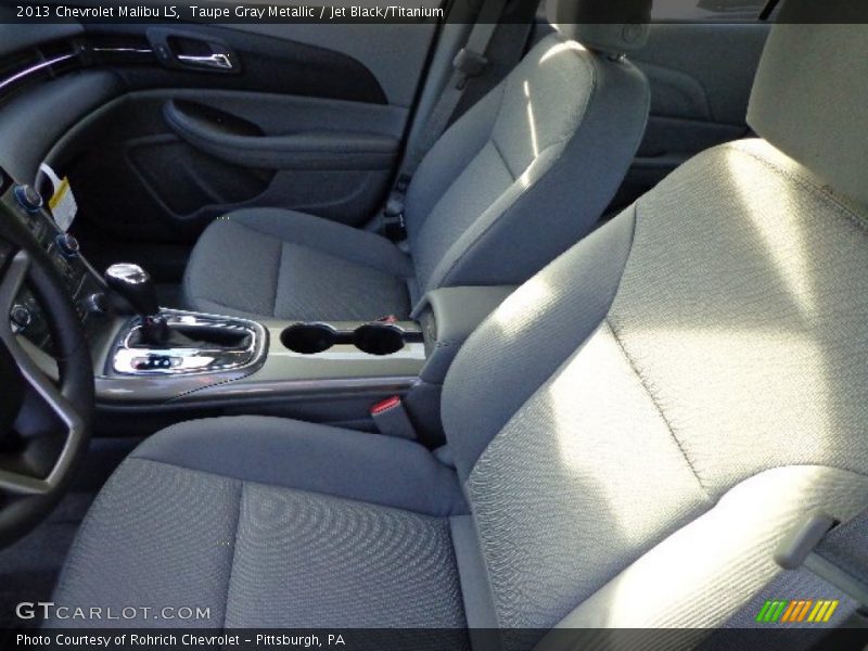 Taupe Gray Metallic / Jet Black/Titanium 2013 Chevrolet Malibu LS