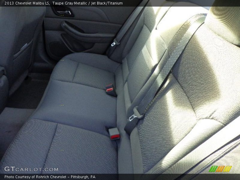 Taupe Gray Metallic / Jet Black/Titanium 2013 Chevrolet Malibu LS