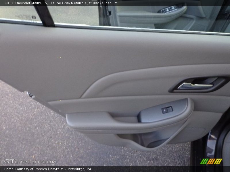 Taupe Gray Metallic / Jet Black/Titanium 2013 Chevrolet Malibu LS