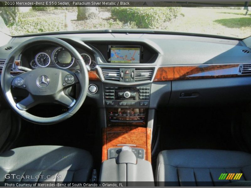 Dashboard of 2010 E 550 Sedan