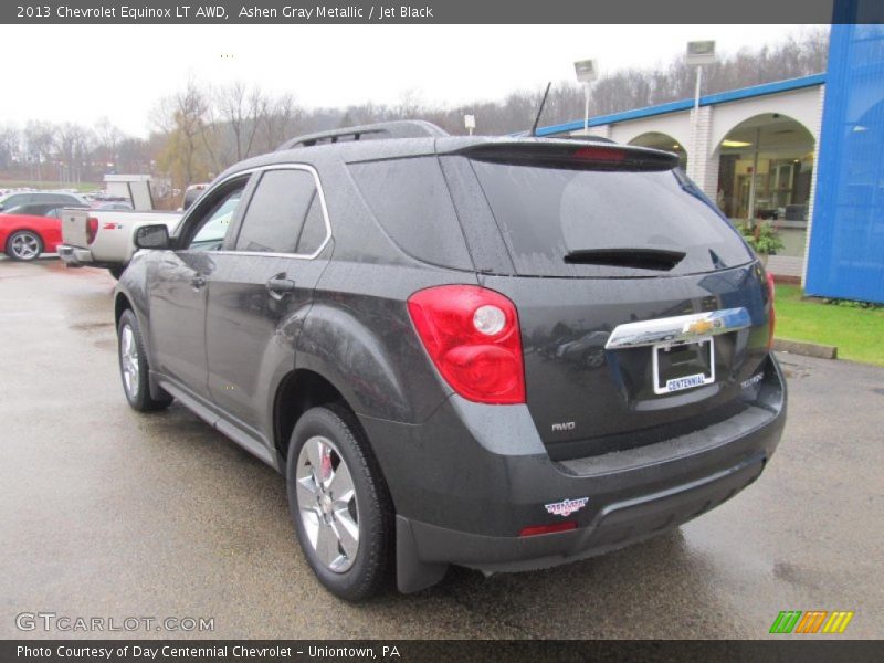 Ashen Gray Metallic / Jet Black 2013 Chevrolet Equinox LT AWD