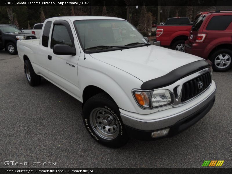 Super White / Oak 2003 Toyota Tacoma Xtracab
