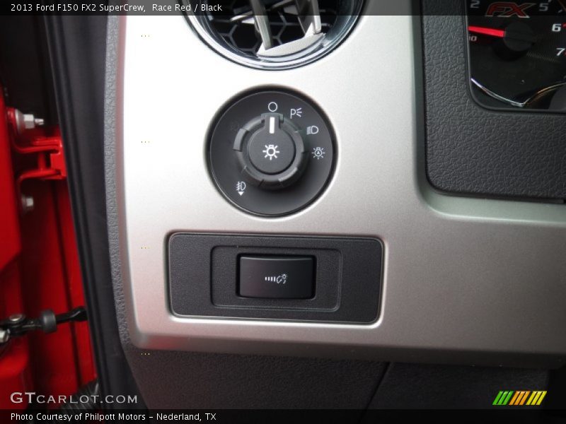 Race Red / Black 2013 Ford F150 FX2 SuperCrew