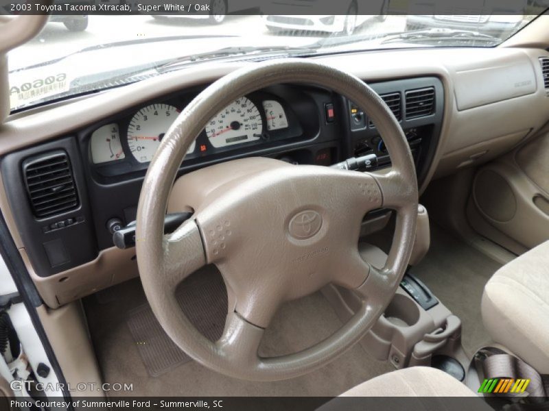 Super White / Oak 2003 Toyota Tacoma Xtracab