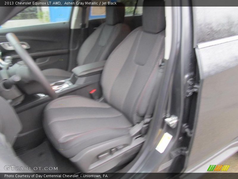 Ashen Gray Metallic / Jet Black 2013 Chevrolet Equinox LT AWD