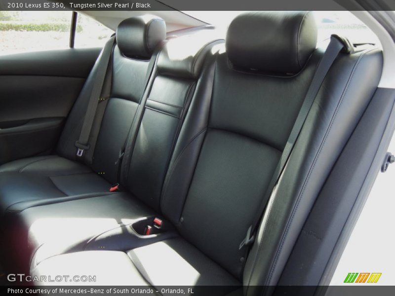 Tungsten Silver Pearl / Black 2010 Lexus ES 350