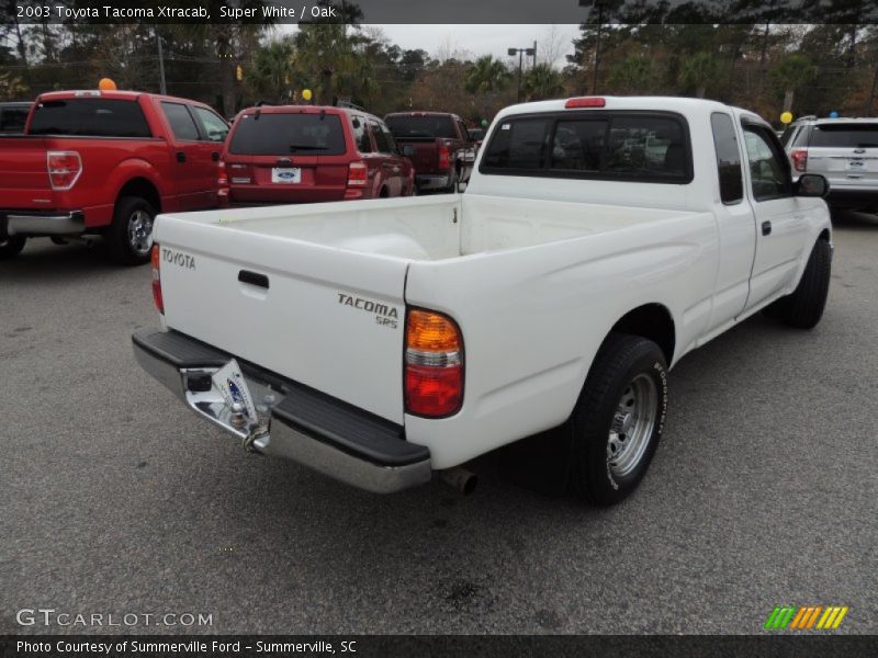 Super White / Oak 2003 Toyota Tacoma Xtracab