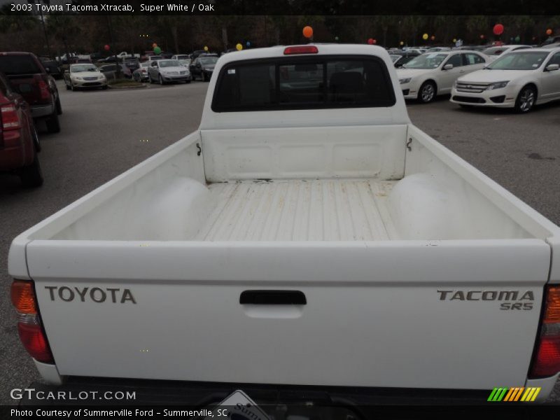 Super White / Oak 2003 Toyota Tacoma Xtracab