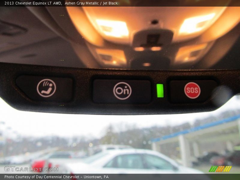 Ashen Gray Metallic / Jet Black 2013 Chevrolet Equinox LT AWD