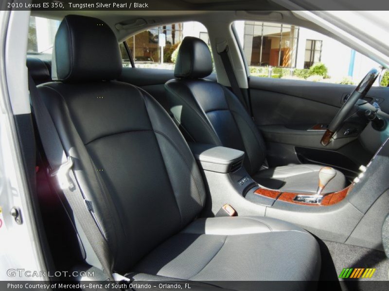 Tungsten Silver Pearl / Black 2010 Lexus ES 350