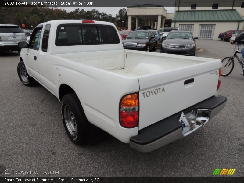 Super White / Oak 2003 Toyota Tacoma Xtracab