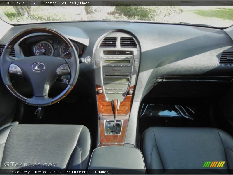 Tungsten Silver Pearl / Black 2010 Lexus ES 350