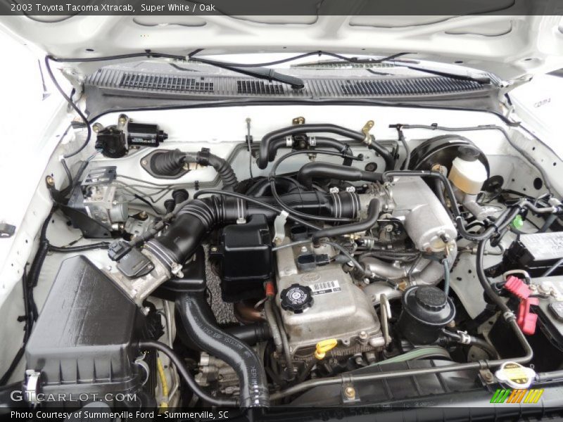 Super White / Oak 2003 Toyota Tacoma Xtracab