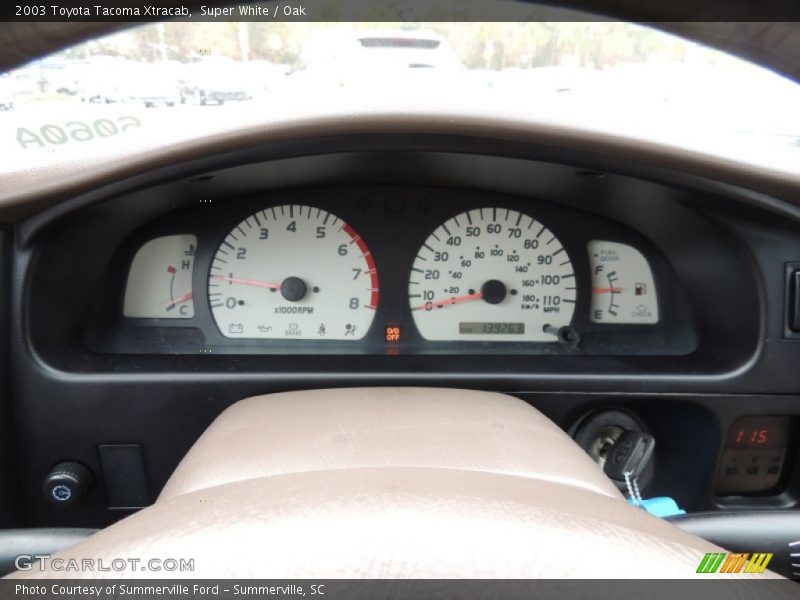 Super White / Oak 2003 Toyota Tacoma Xtracab