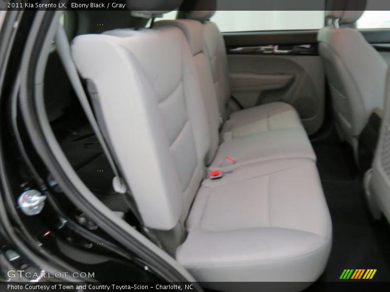 Ebony Black / Gray 2011 Kia Sorento LX