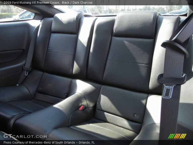 Black / Dark Charcoal 2009 Ford Mustang V6 Premium Coupe