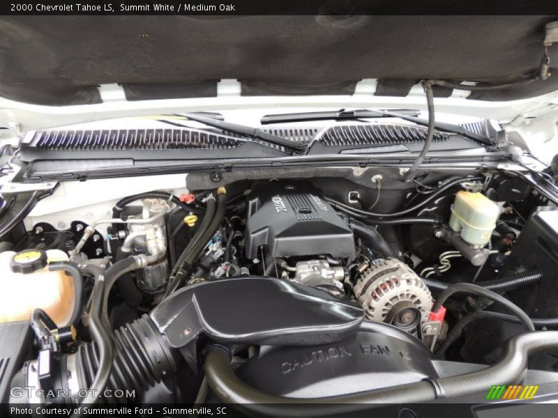  2000 Tahoe LS Engine - 5.3 Liter OHV 16-Valve V8