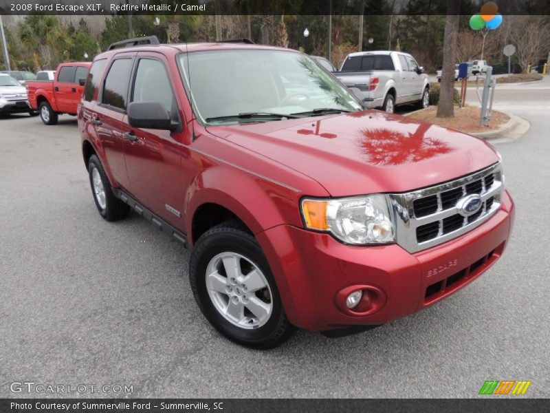Redfire Metallic / Camel 2008 Ford Escape XLT