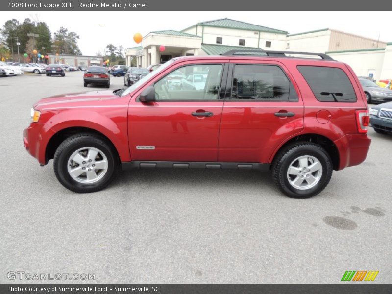 Redfire Metallic / Camel 2008 Ford Escape XLT