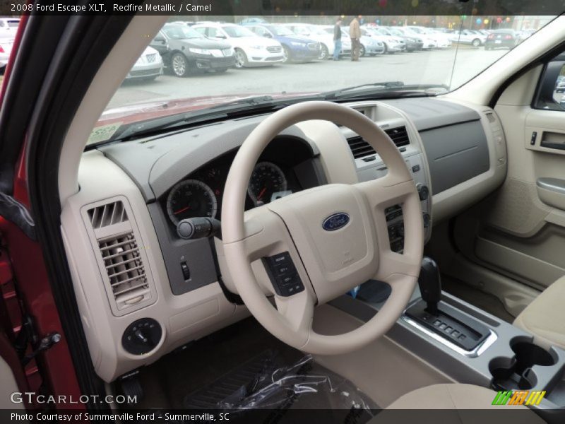 Redfire Metallic / Camel 2008 Ford Escape XLT