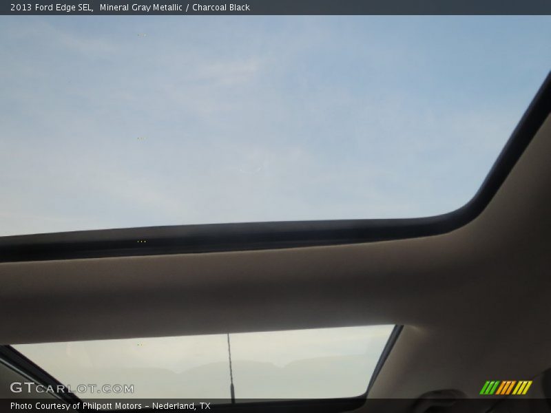 Mineral Gray Metallic / Charcoal Black 2013 Ford Edge SEL